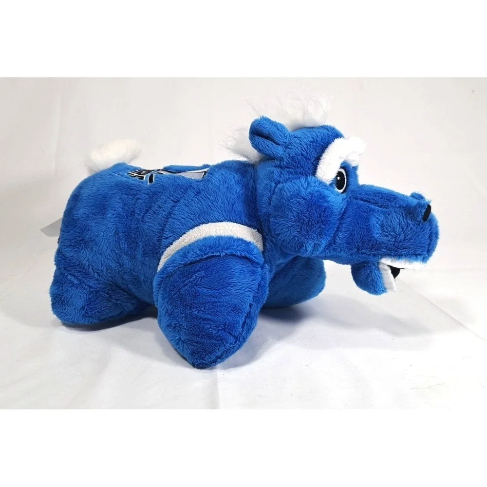 Dallas Mavericks NBA Pillow Pet Horse Mascot Plush Blue White 13